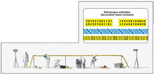 Crime Scene Investigation Terrarium Figures 10800