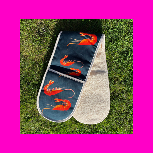 Oven glove - Super Duper Prawns