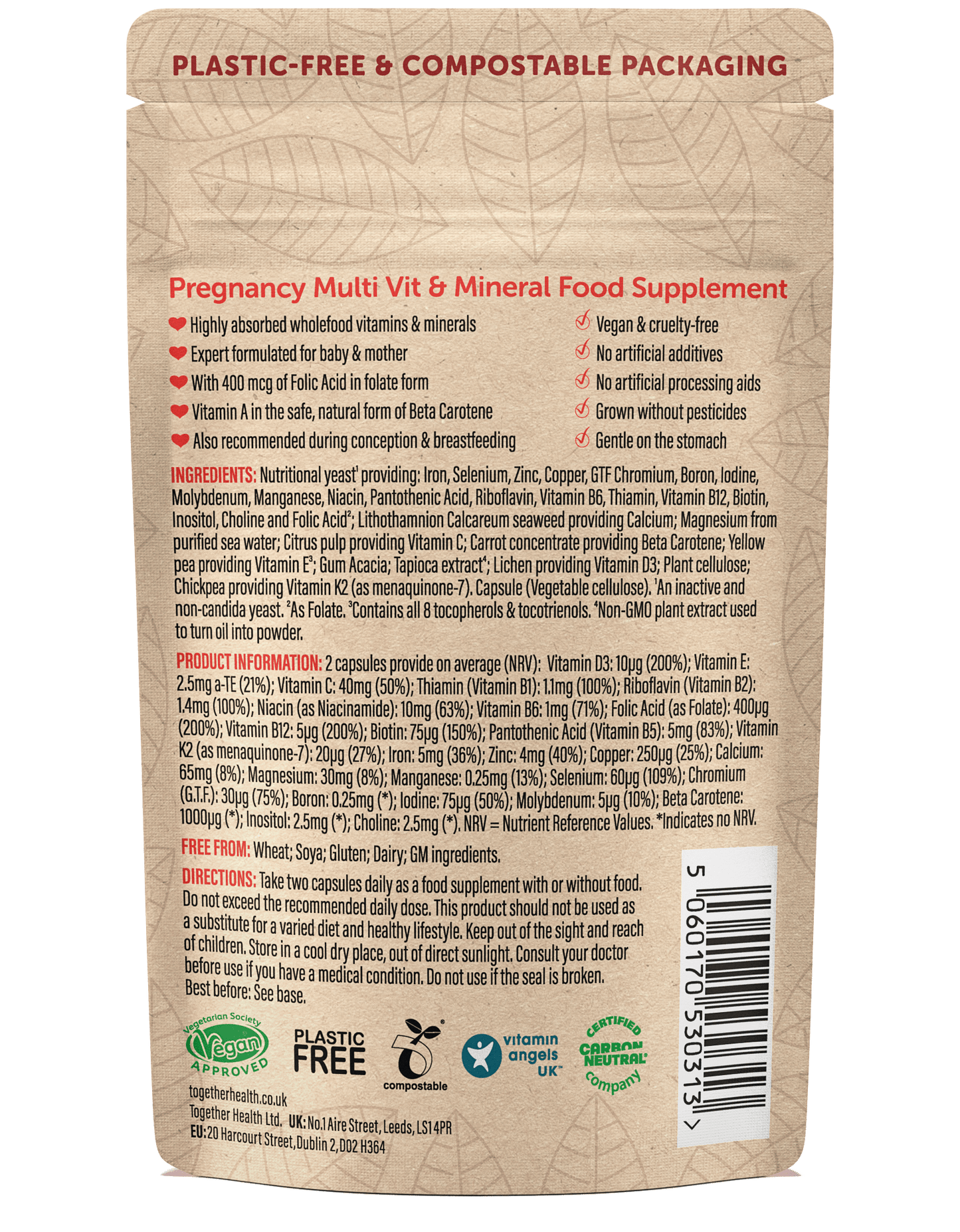 Pregnancy Vitamins – Folic Acid – Prenatal
