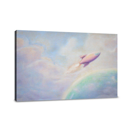 Rocket Ship Dream Canvas