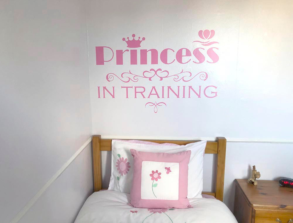 Princess in Training Wall Sticker