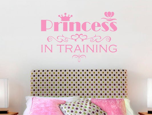 Princess in Training Wall Sticker