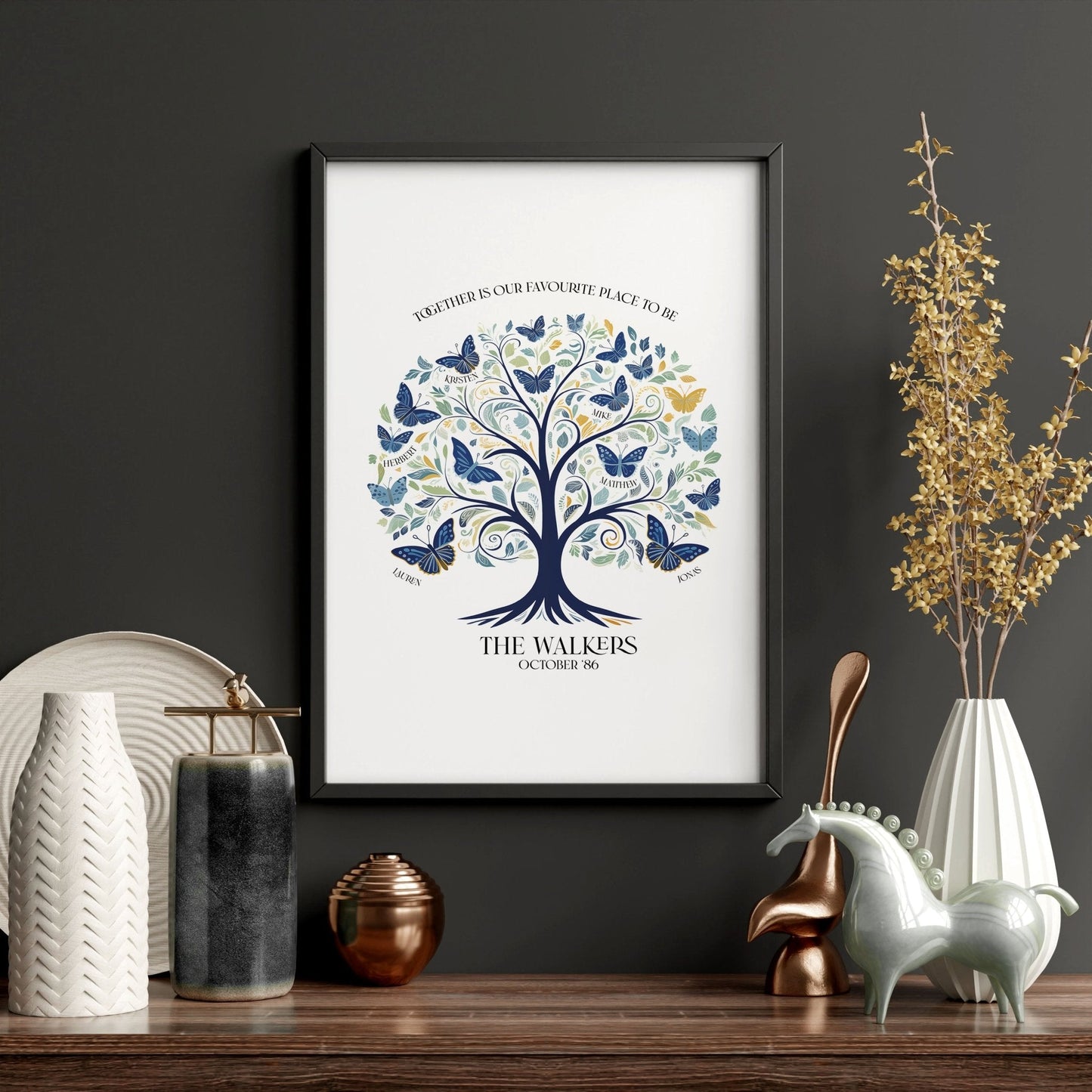 Print For Living Room | Set of 1 Botanical Wall art Prints