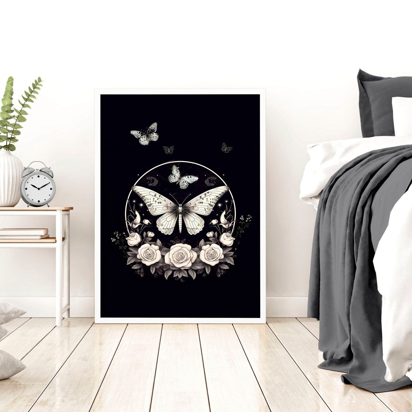 Prints Bedroom | Set of 2 Dark Academy Wall art Prints