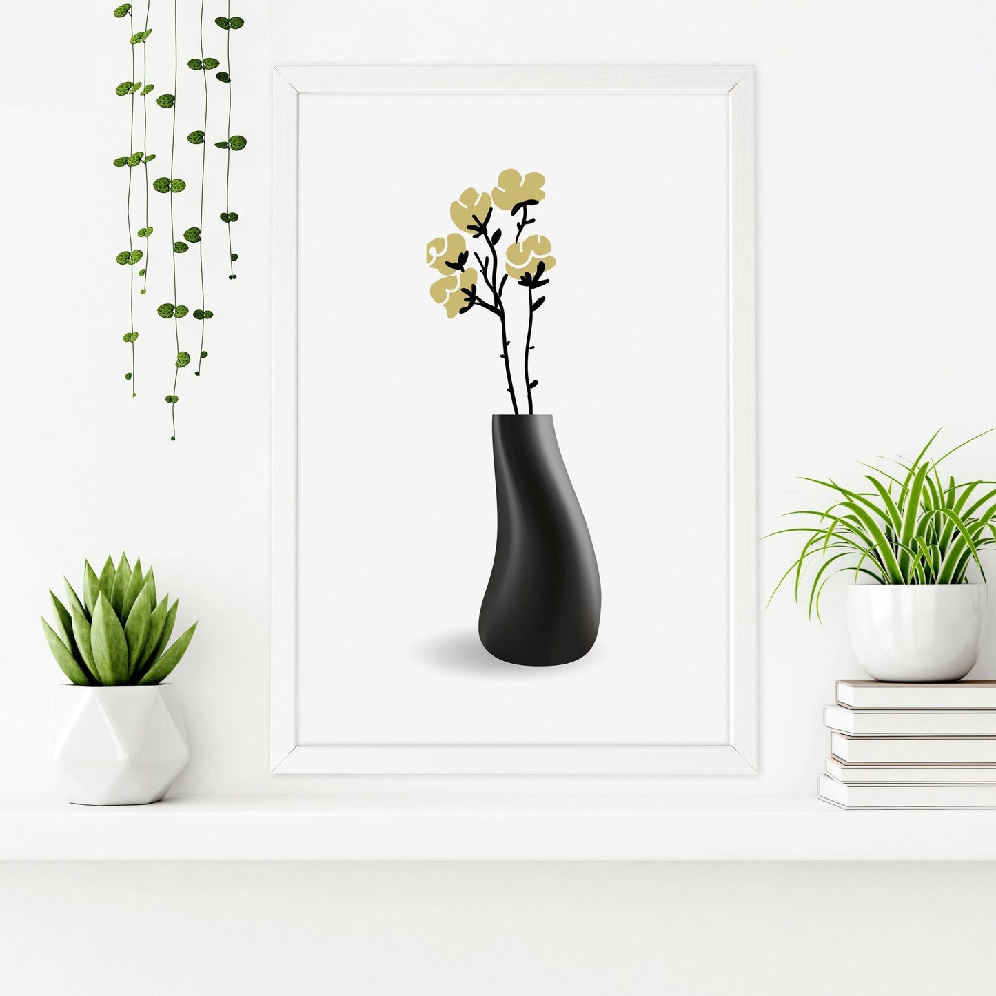 Prints For Bathroom Walls | Set of 3 Botanical Wall art Prints