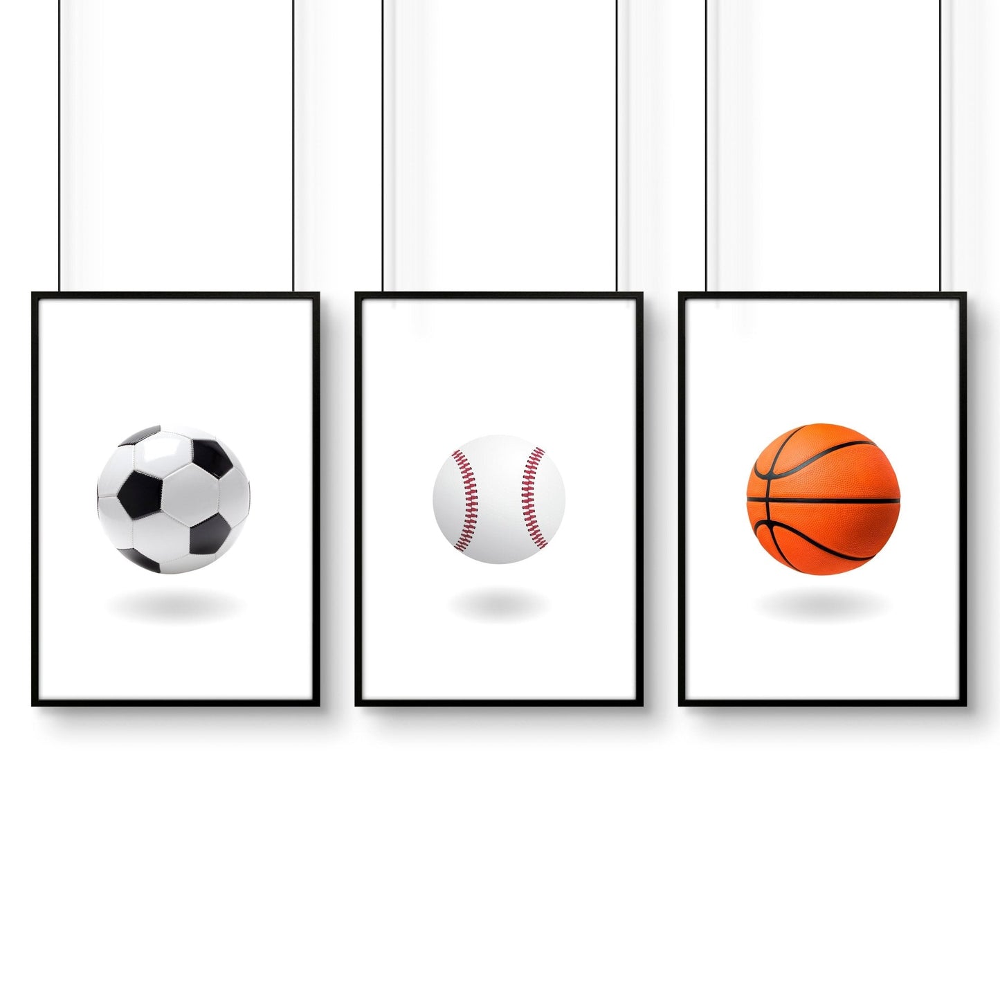 Prints For Children's Bedrooms | Set of 3 Pop Wall art Prints