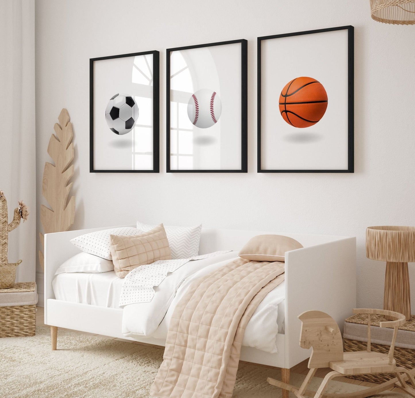 Prints For Children's Bedrooms | Set of 3 Pop Wall art Prints