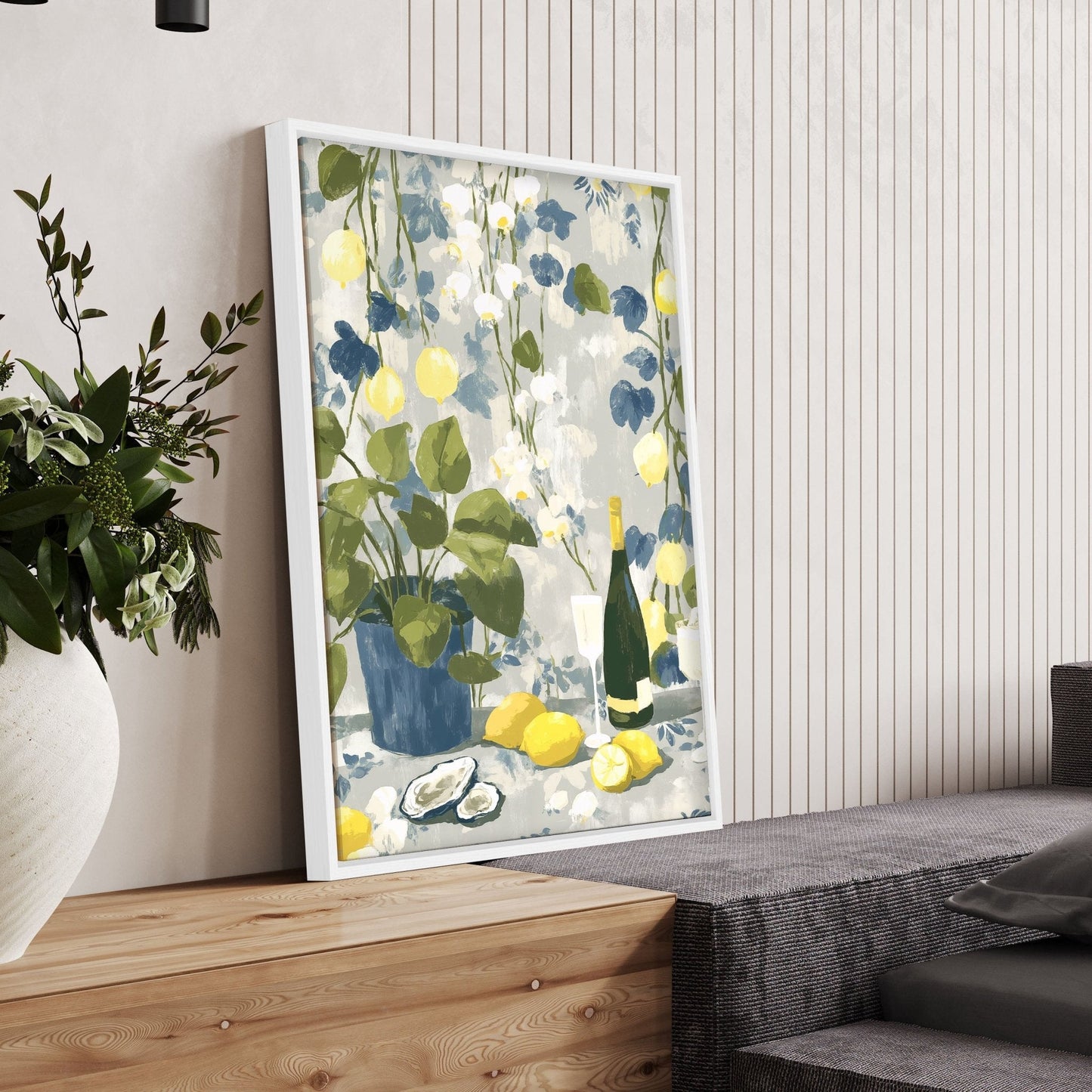 Prints of Lemons | Set of 3 Italian Lifestyle Wall art Prints
