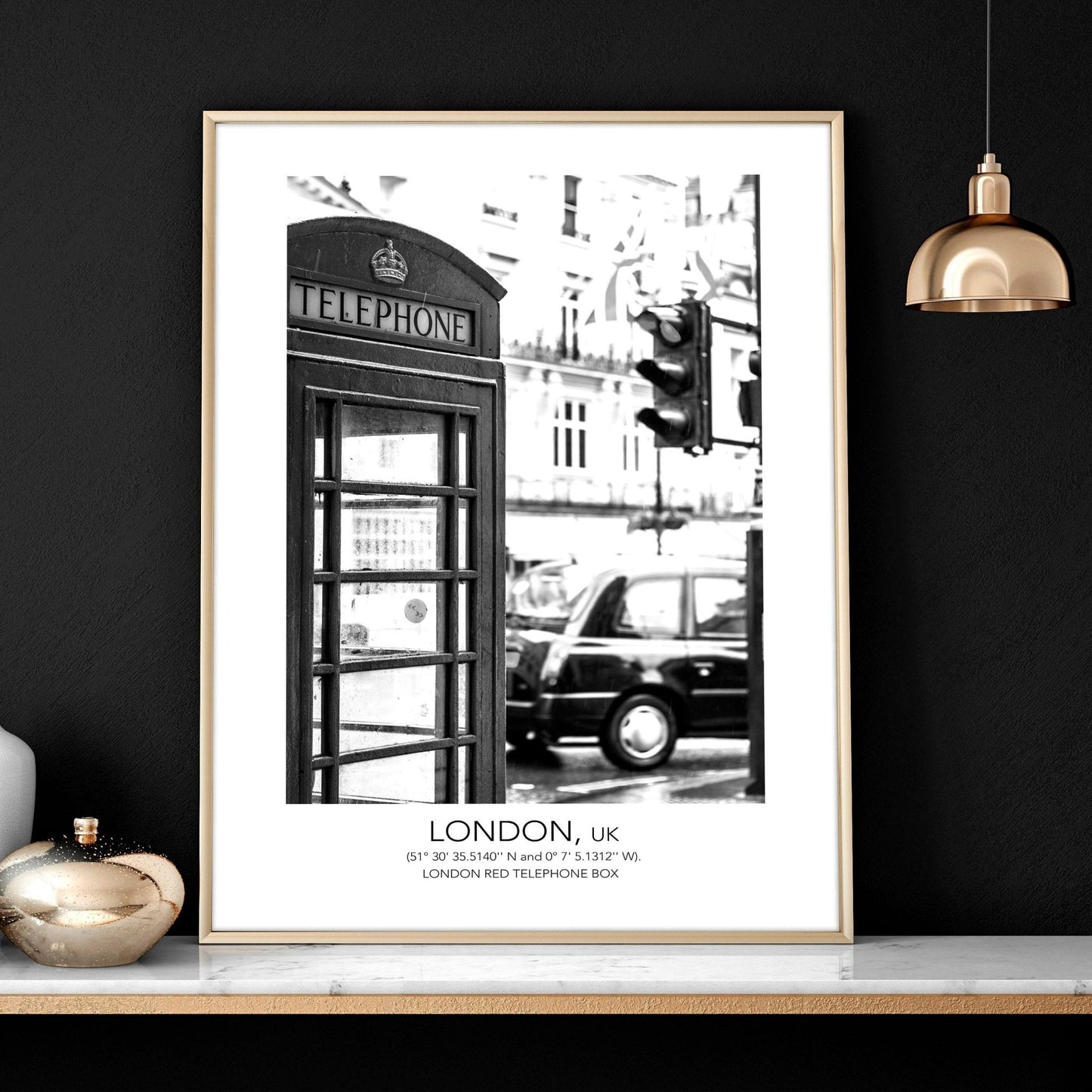 Prints of London | set of 3 wall art prints for living room