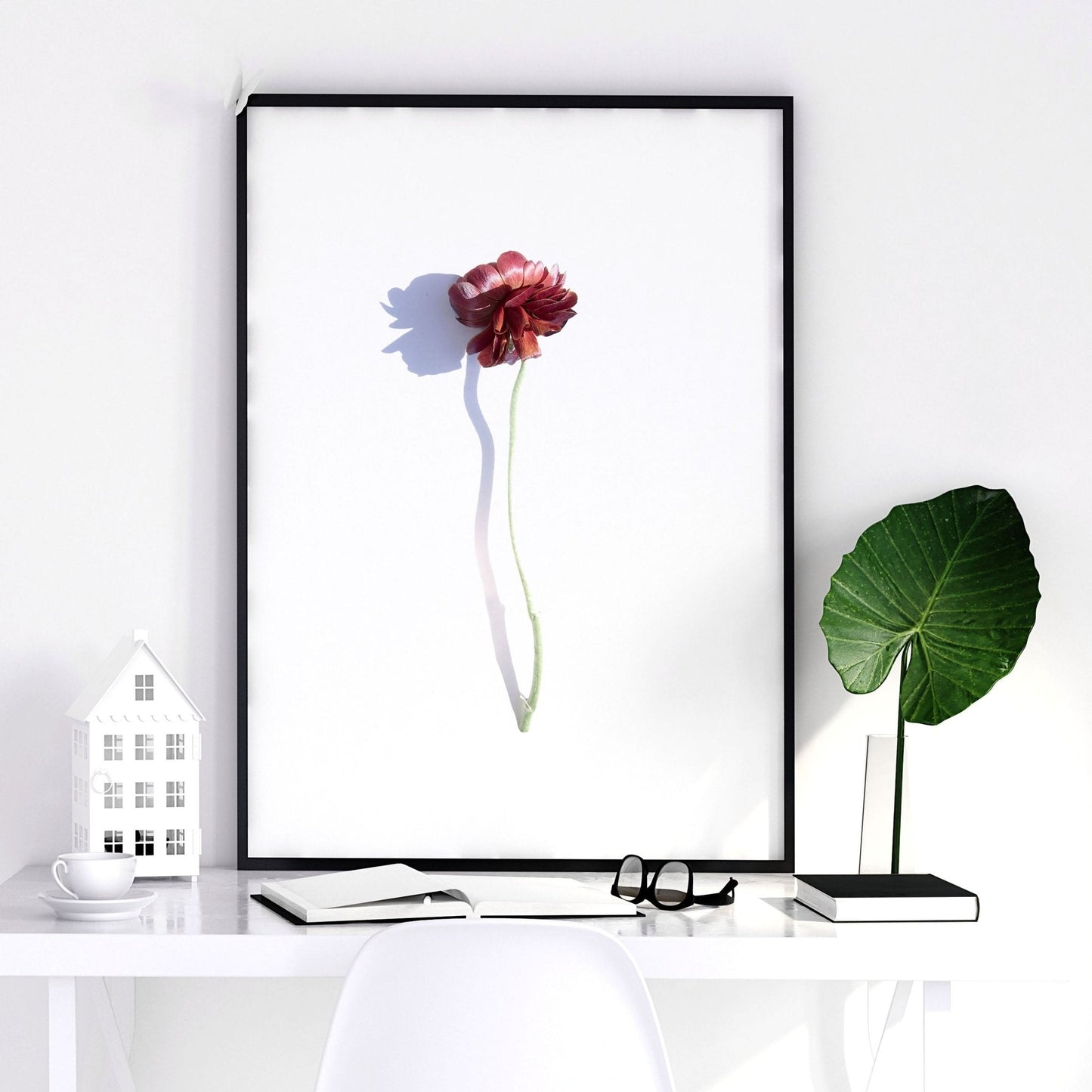 Art flowers | set of 3 framed wall art