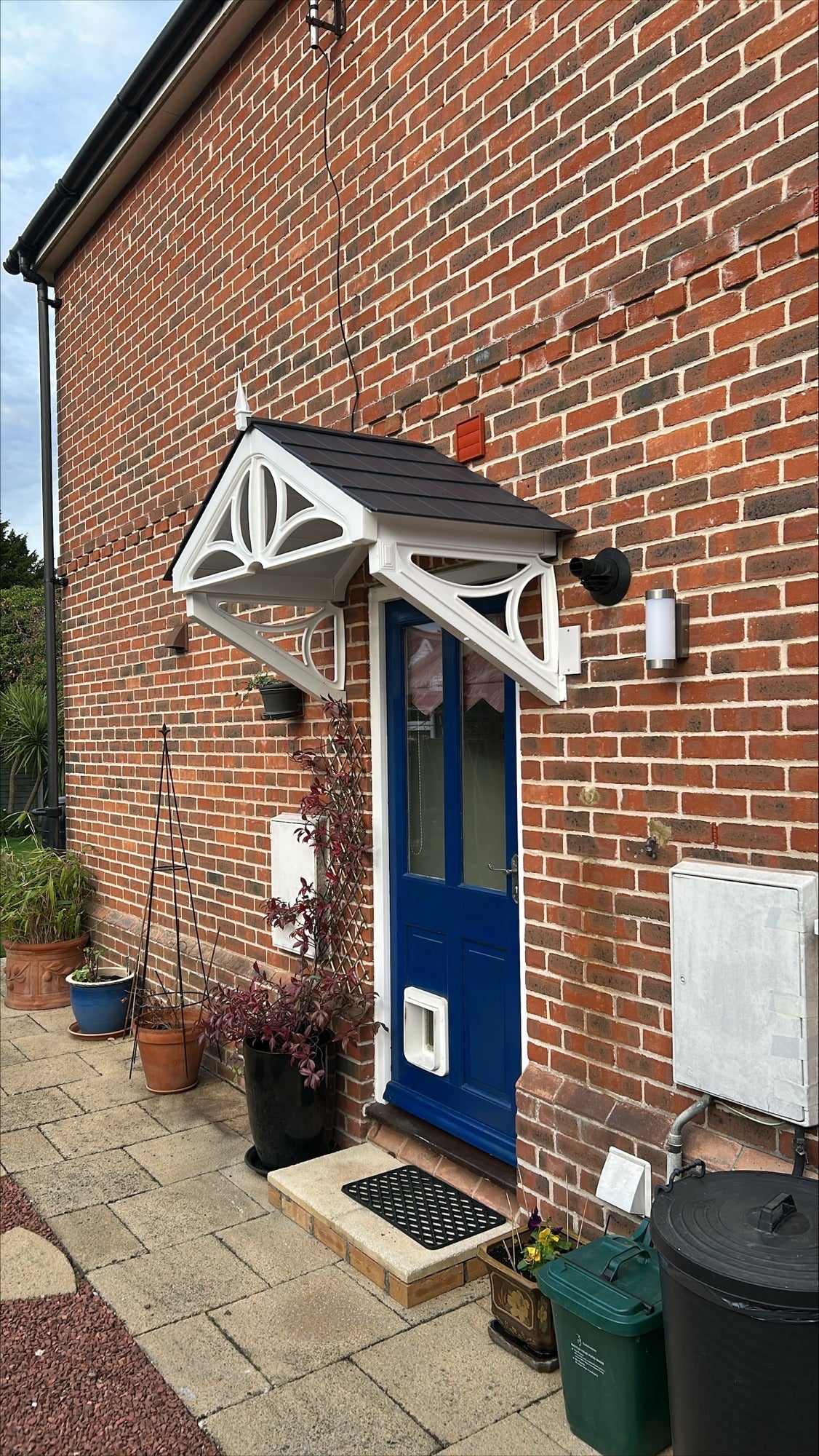 Althorp Door Canopy 149cm - Flat Pack Porch Canopy