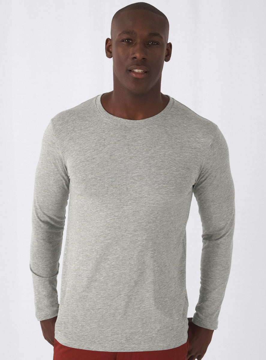 Organic Essential Long Sleeve T-shirt: Mens