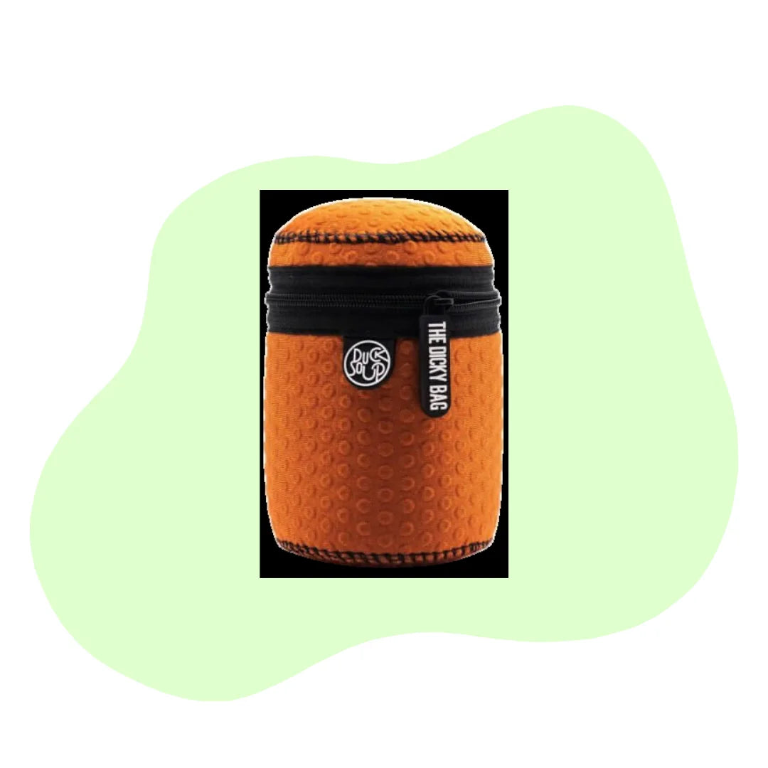 Orange Dot Dicky Bag