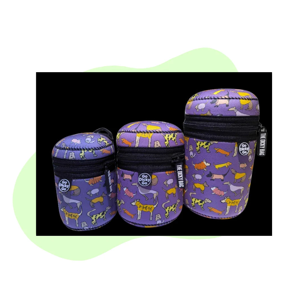 Jo Scott Purple Dicky Bag