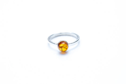 ESSENTIALS Mini Amber Stacking Ring
