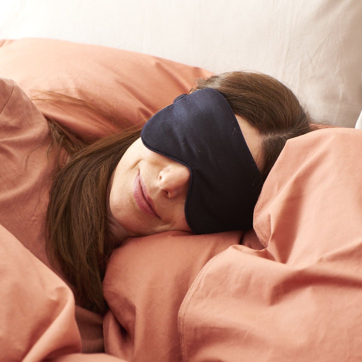 Pure Merino Sleepy Eye Mask, Chocolate Brown