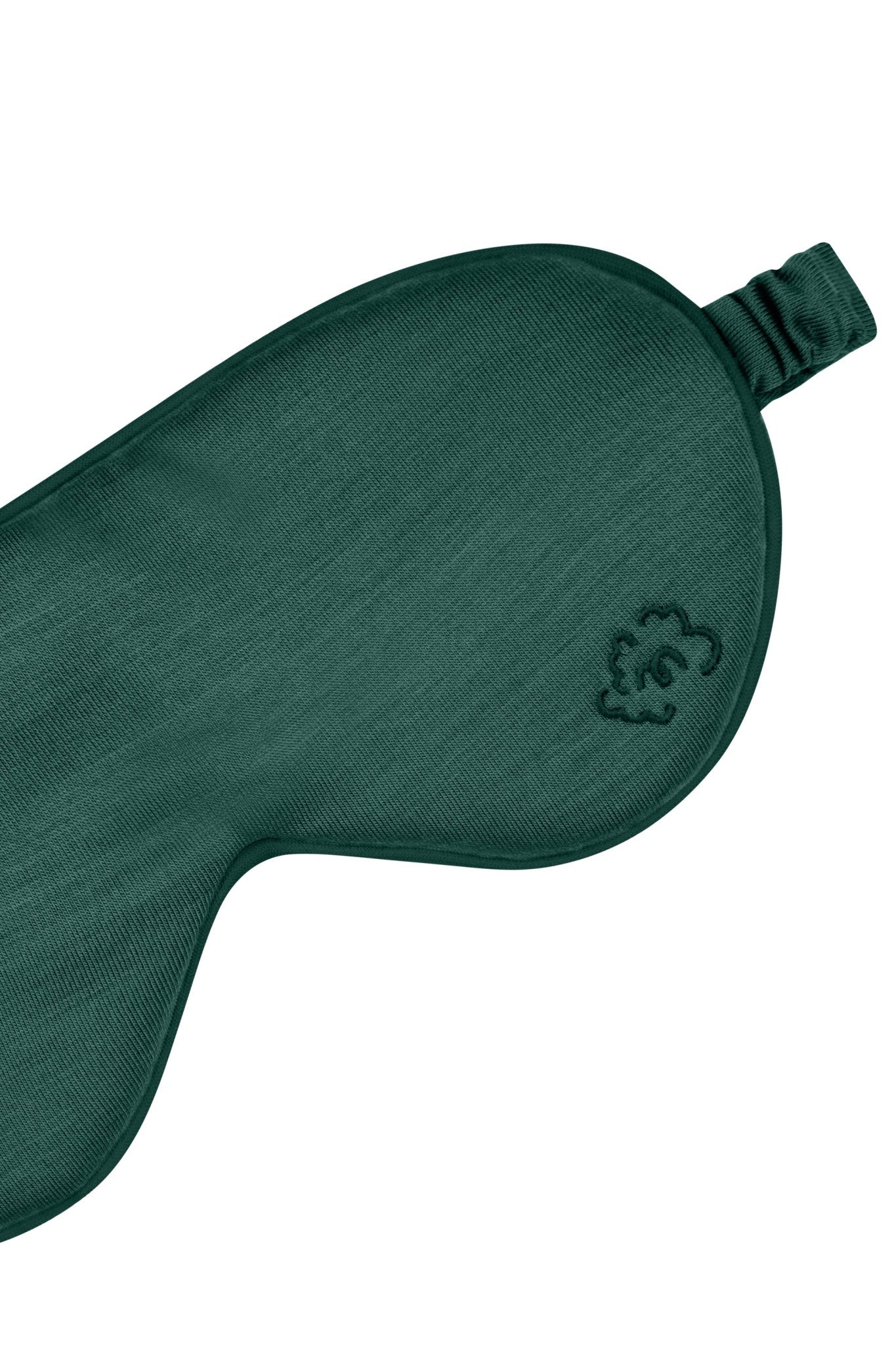 Pure Merino Sleepy Eye Mask Emerald Green