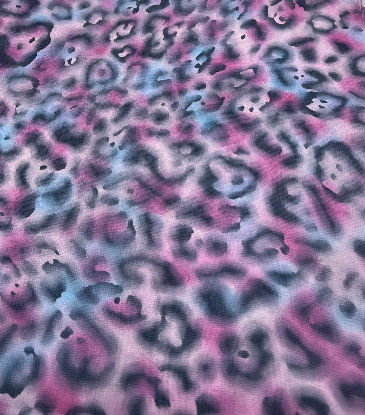 Purple Animal Mix Printed Chiffon Dress Fabric