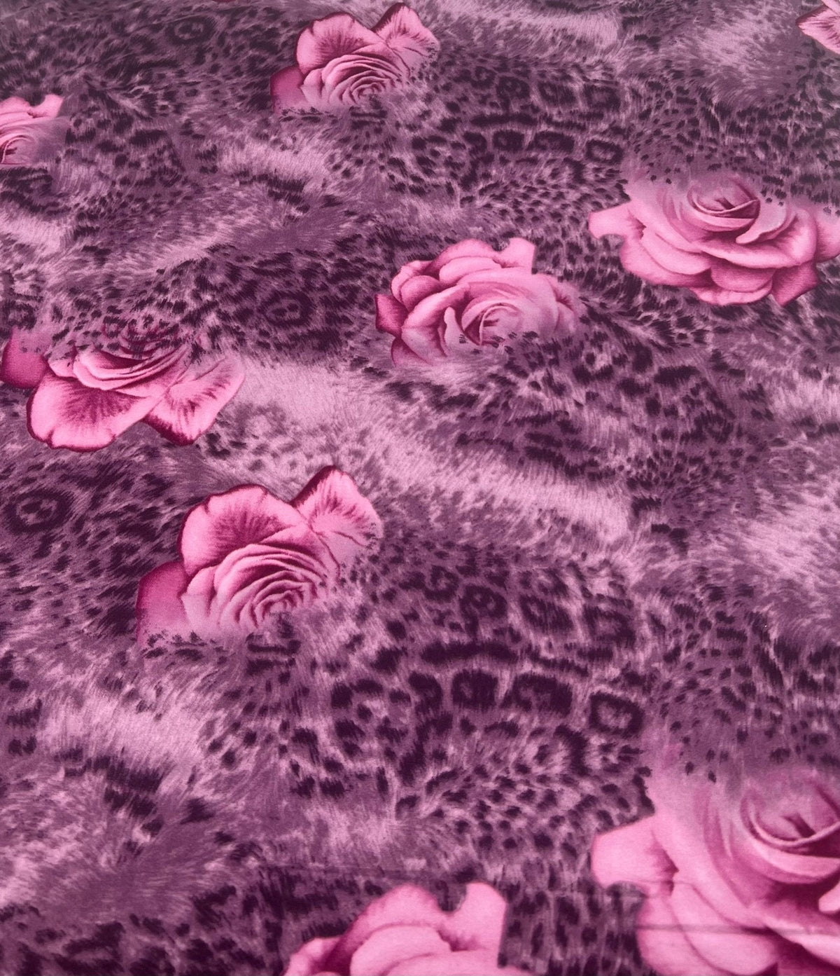Purple Rose Super Soft Soft Touch 4 Way Stretch Fabric