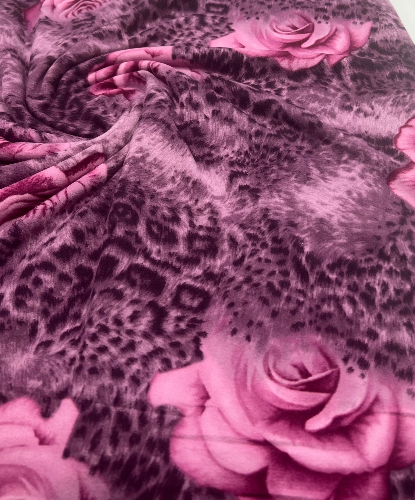 Purple Rose Super Soft Soft Touch 4 Way Stretch Fabric