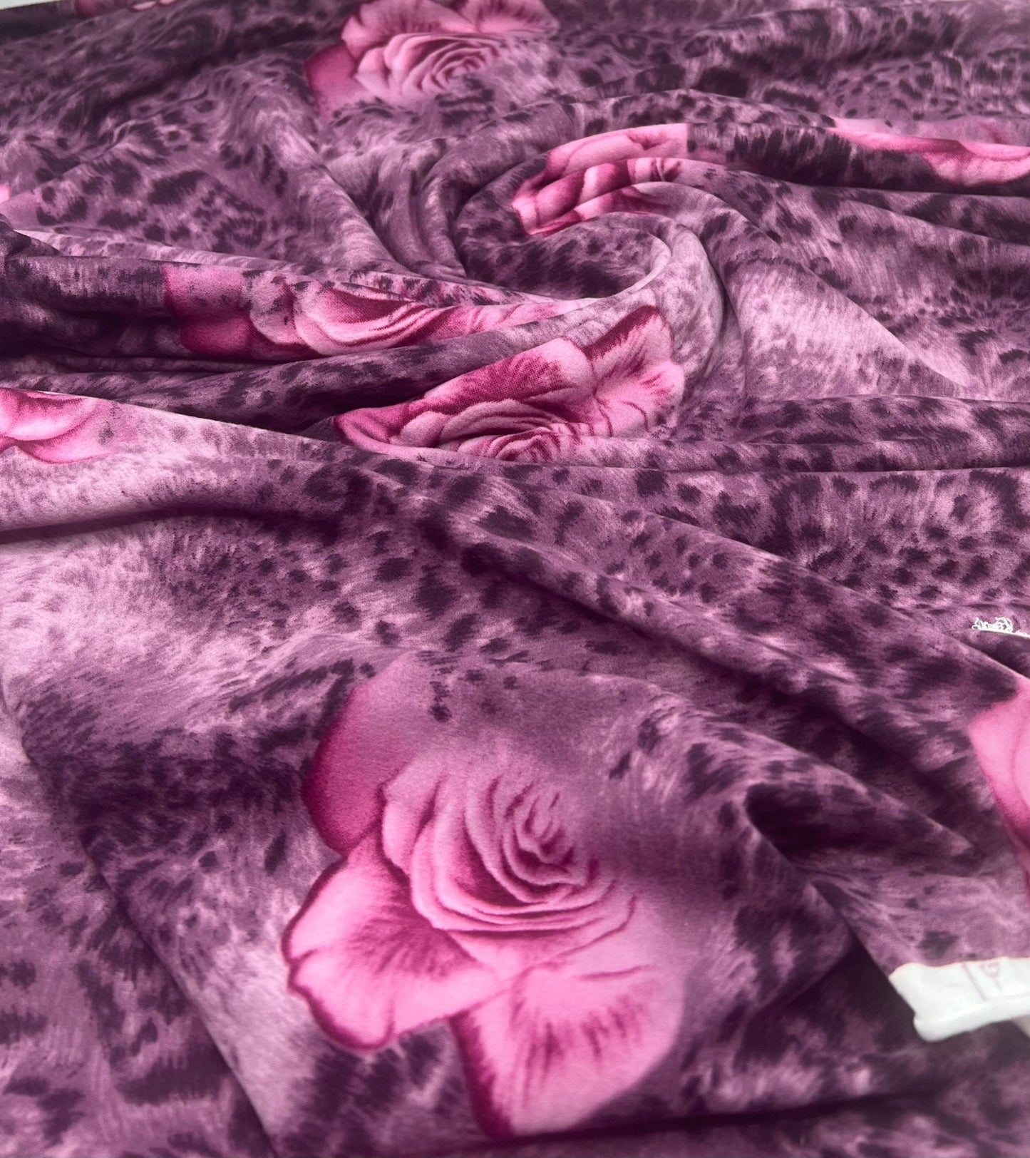 Purple Rose Super Soft Soft Touch 4 Way Stretch Fabric