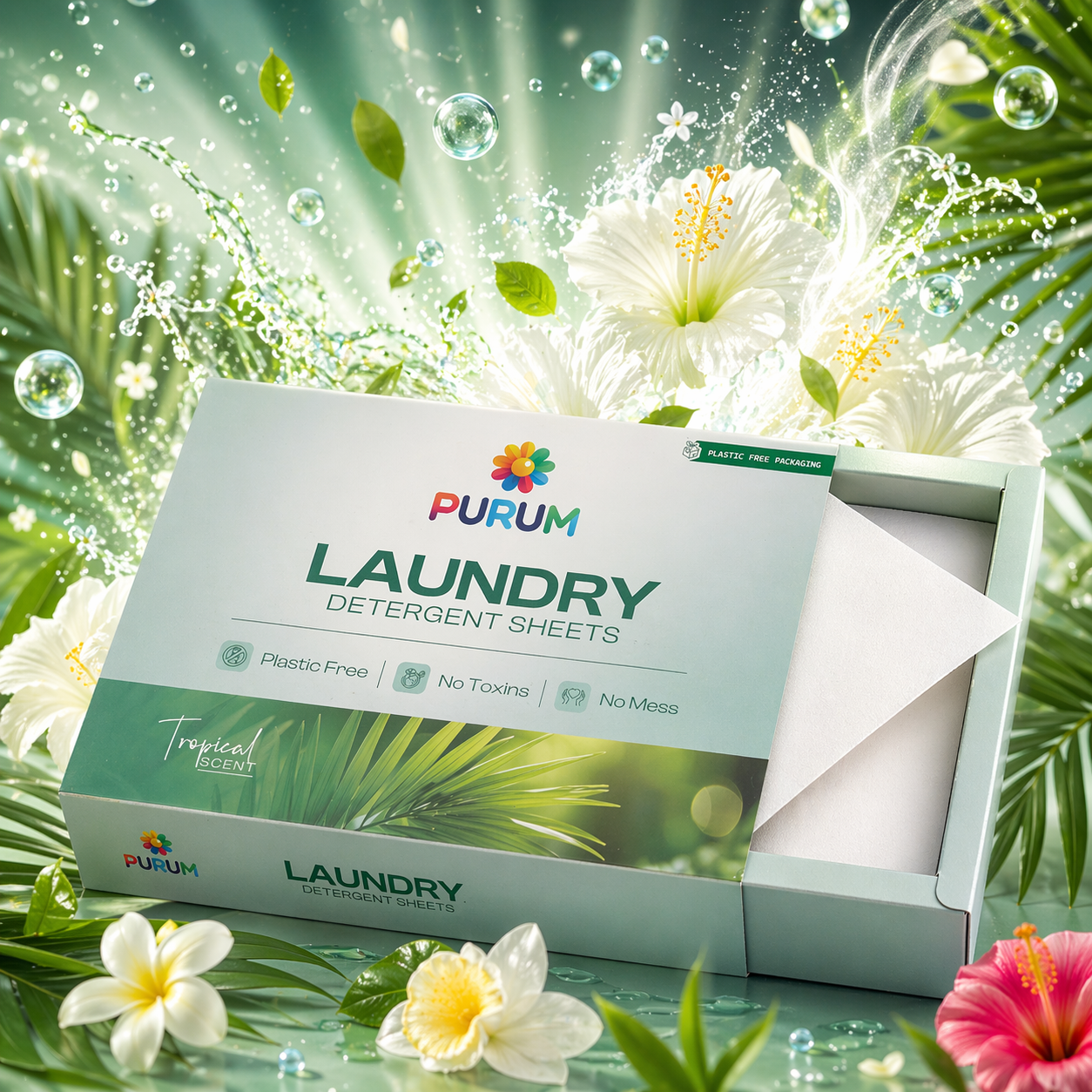 Purum Laundry Sheets - 64 Pack