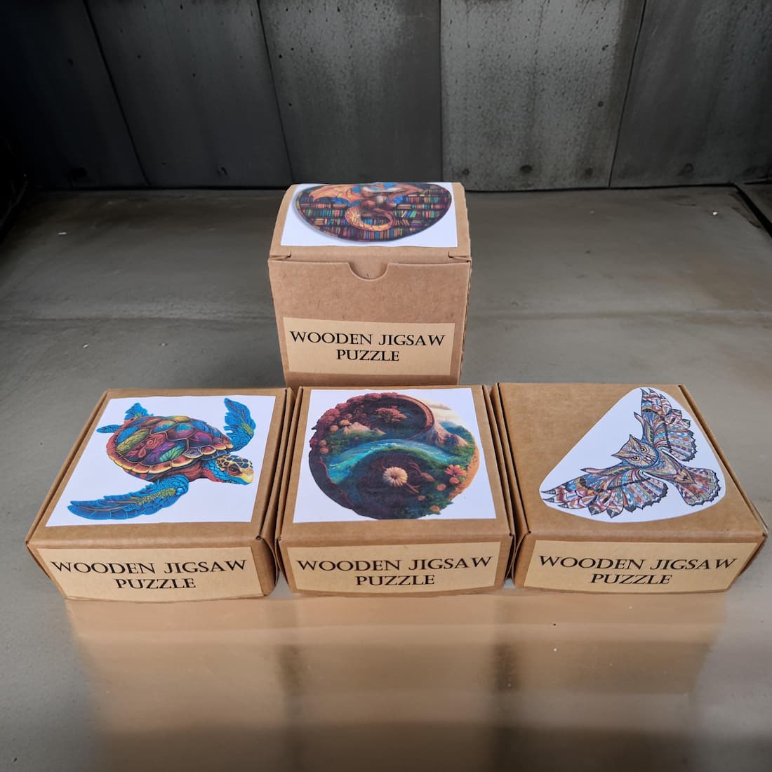 Wooden Animal and Nature Puzzles