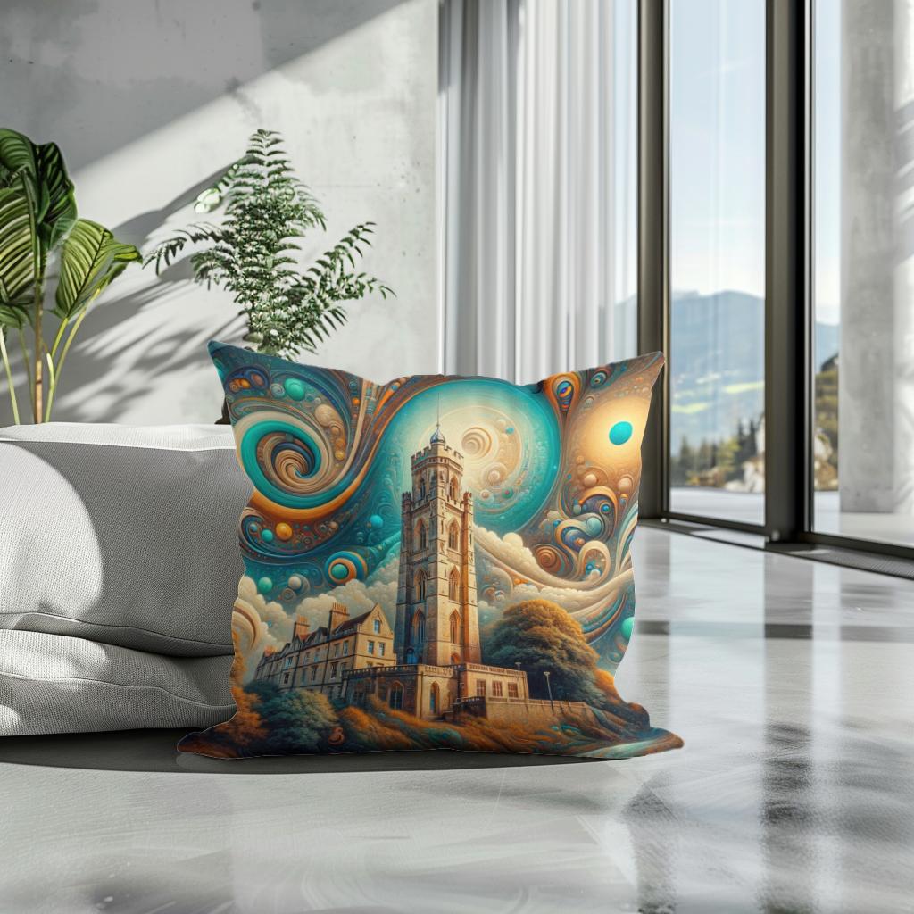 Bristol Tower Dreamscape Cotton Cushion