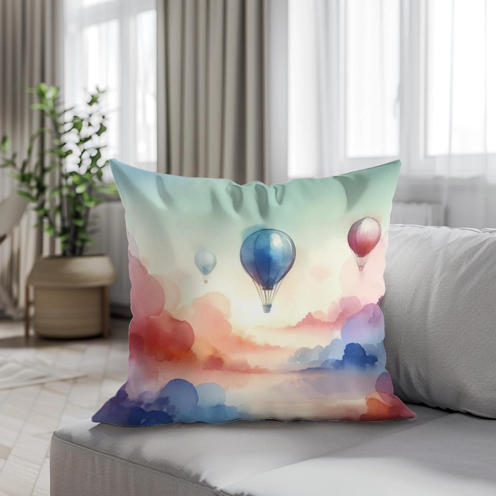 Serenity Skies Cotton Cushion