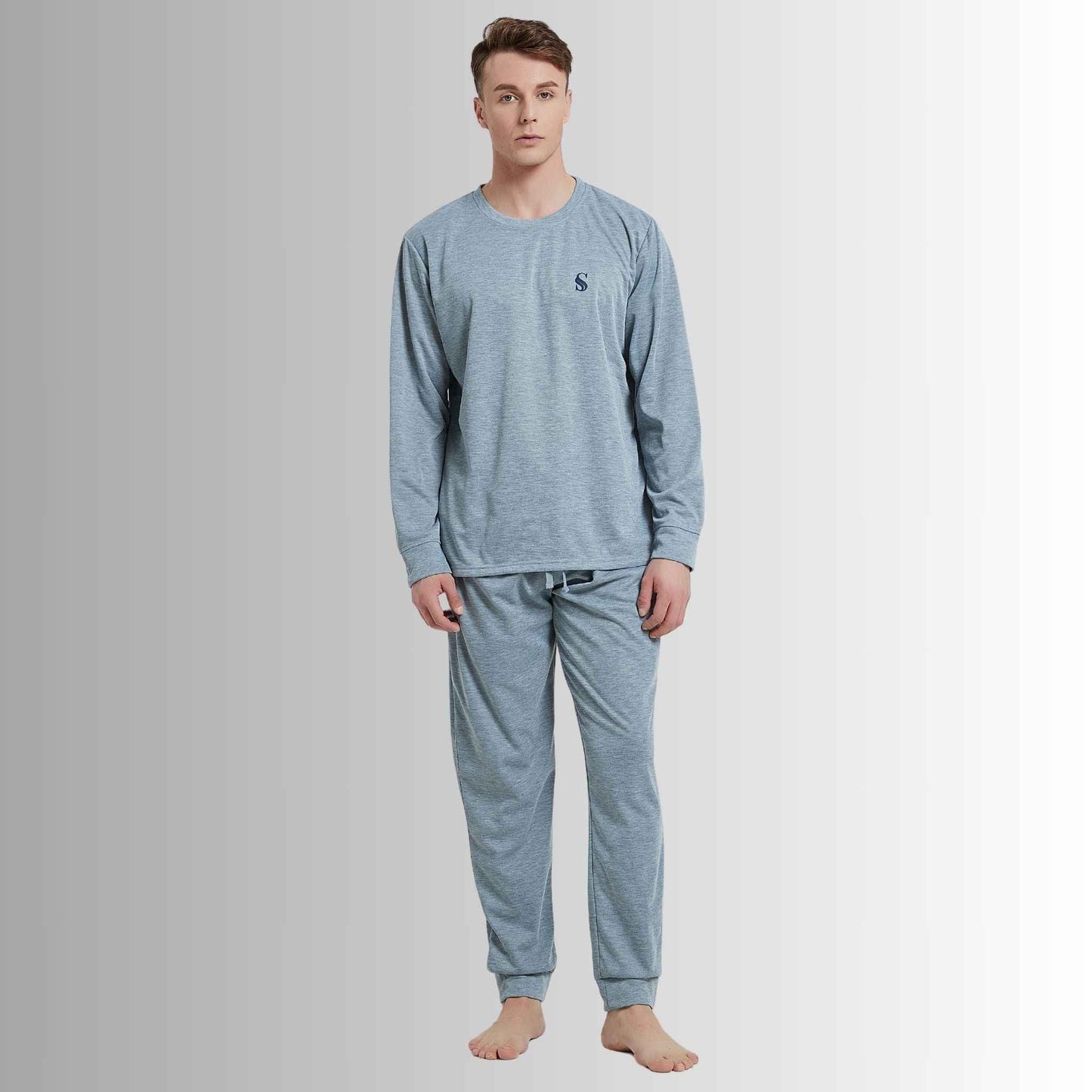 Ultimate Comfort Men's Pyjama Set – Luxuriously Soft Loungewear for Relaxation