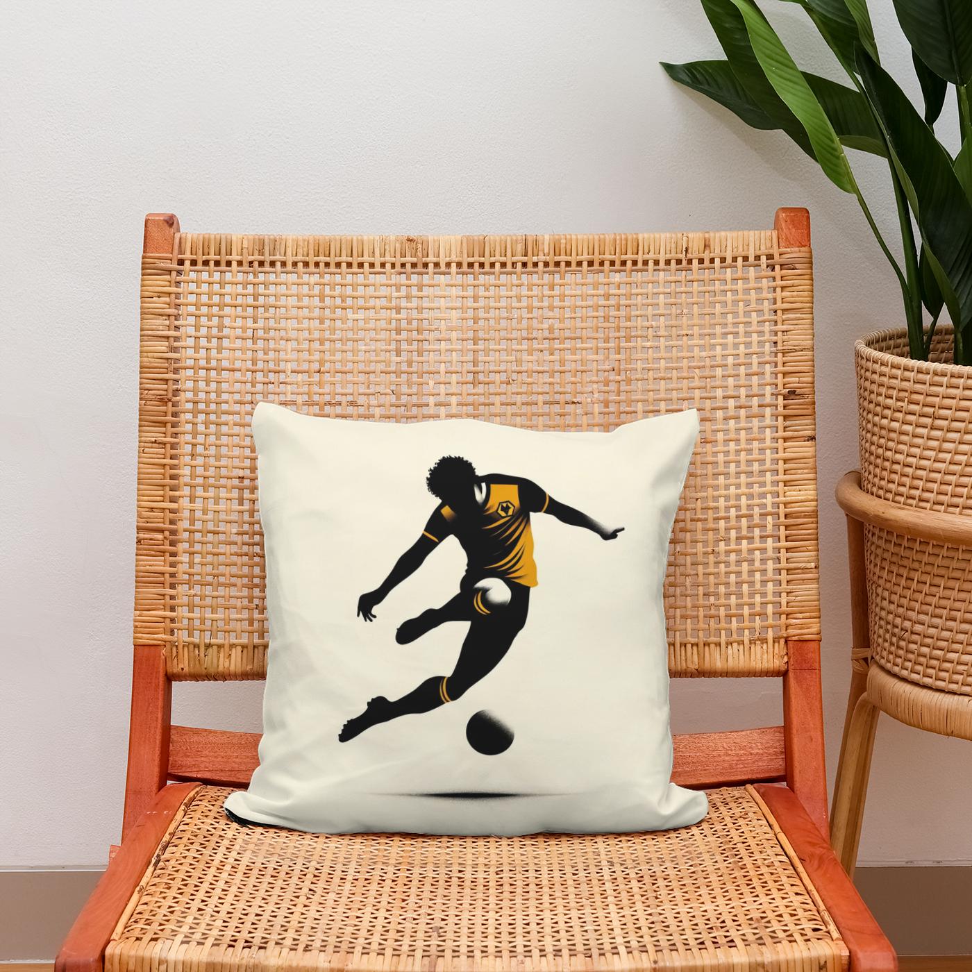 Wolverhampton Leap Cotton Cushion