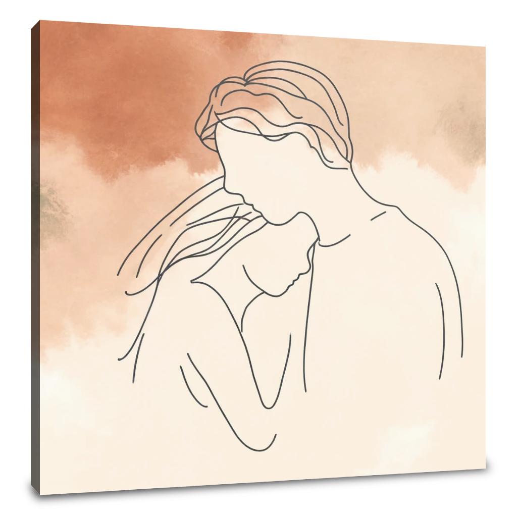 Embrace of Love Canvas