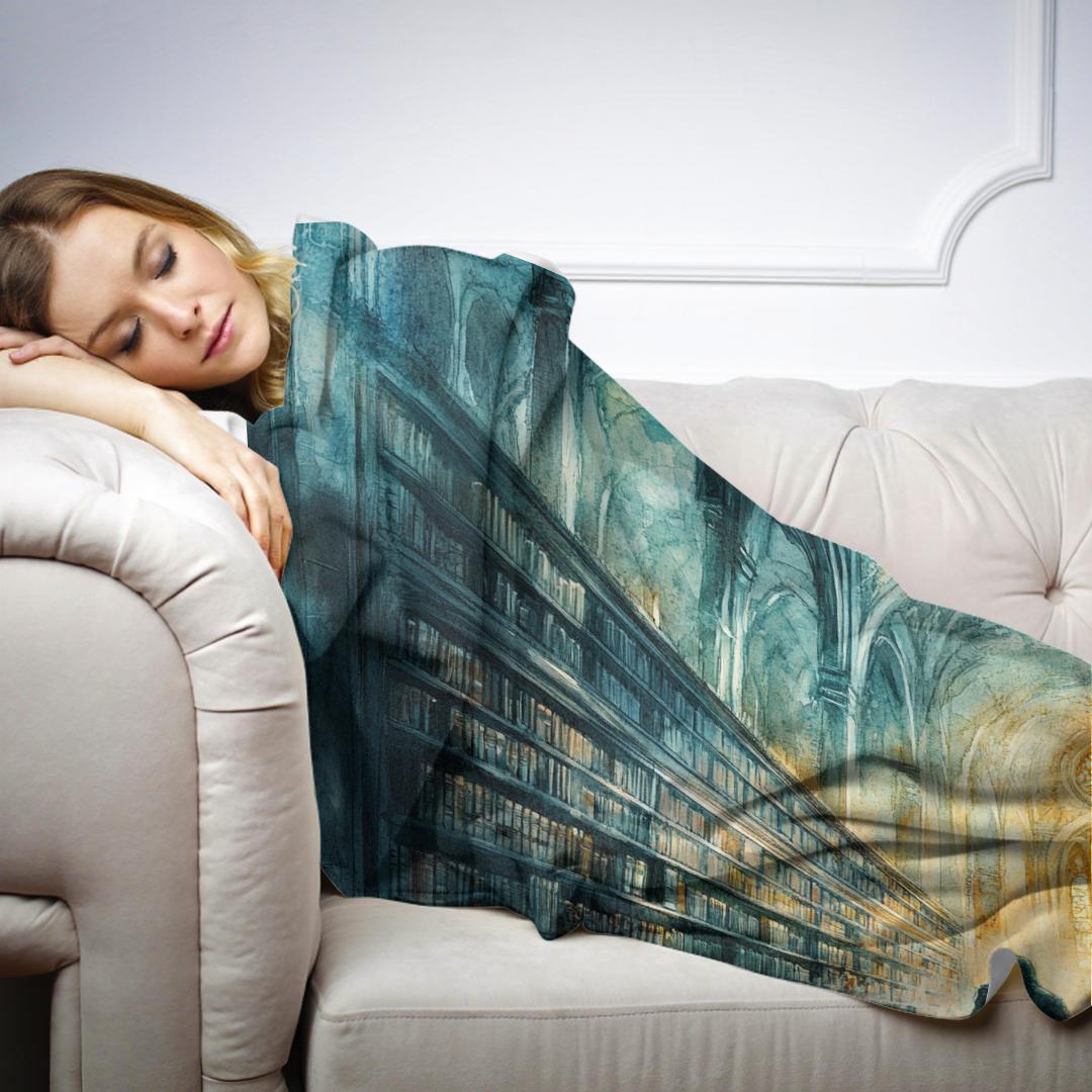 Assassin's Pursuit Library Blanket