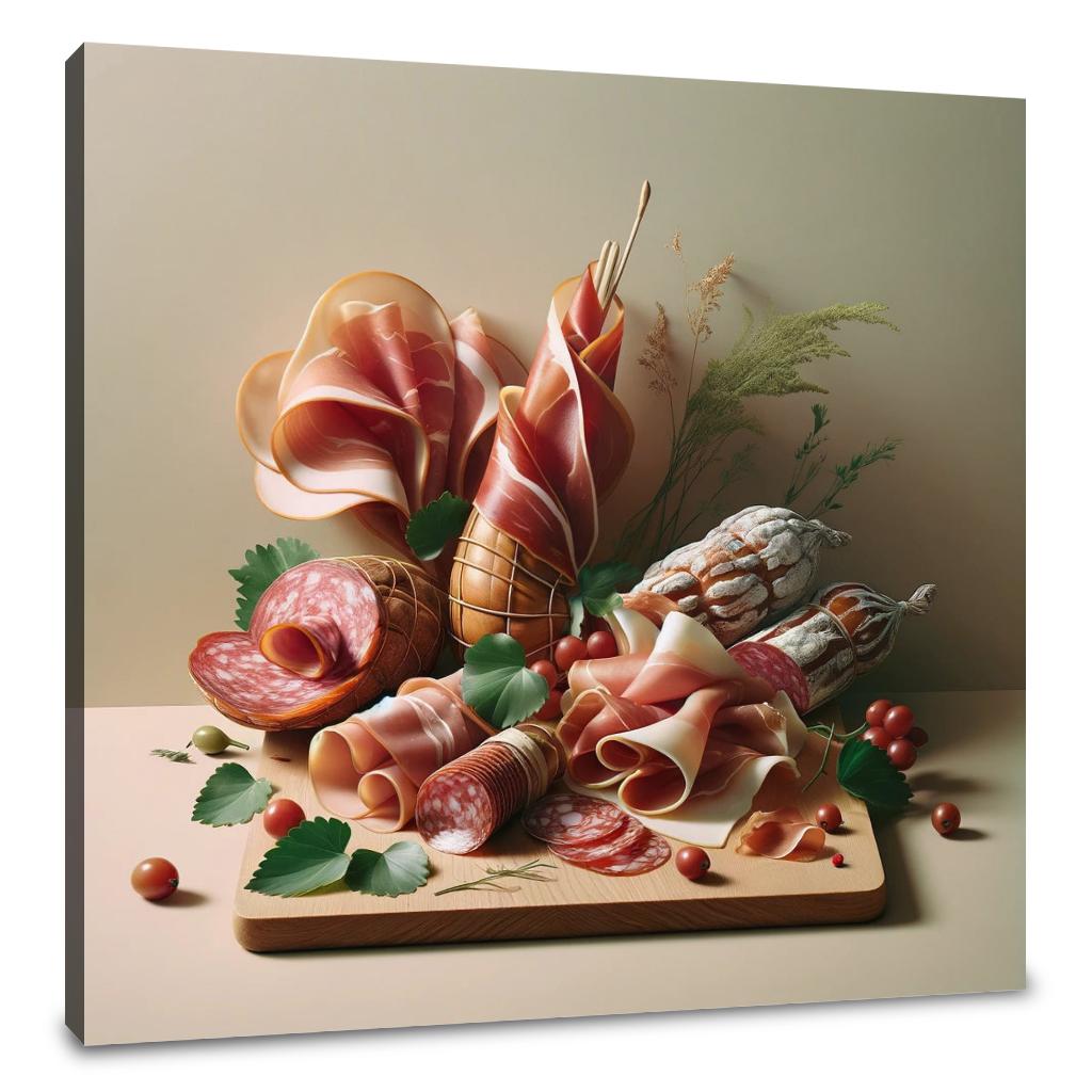Charcuterie Chic Canvas
