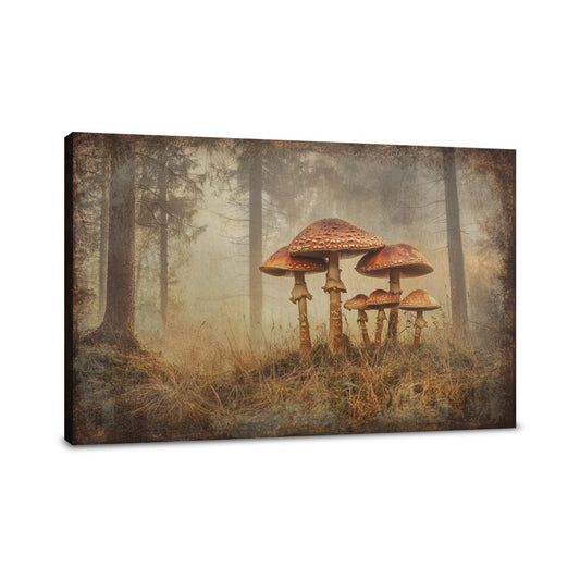 Enchanted Mushroom Canvas
