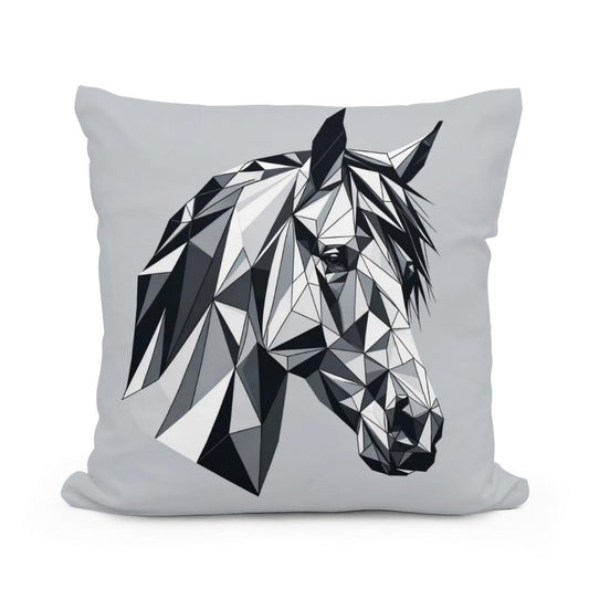 Equine Elegance Cotton Cushion