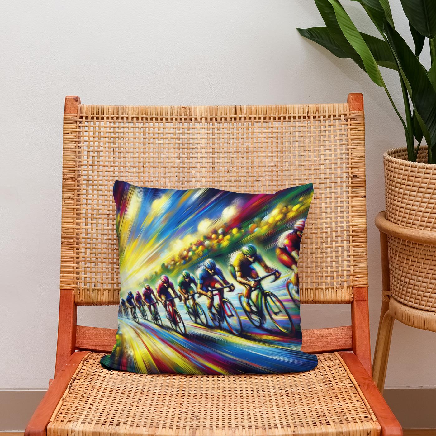 Velocity Vibrance Cotton Cushion
