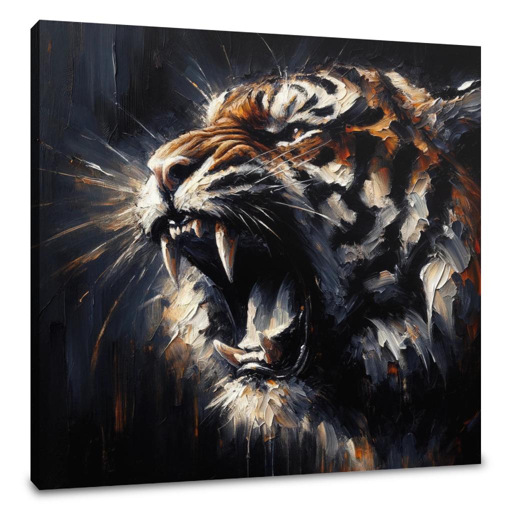 Ferocity Tiger Roar Canvas