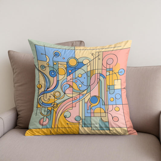 Serene Innocence Cotton Cushion