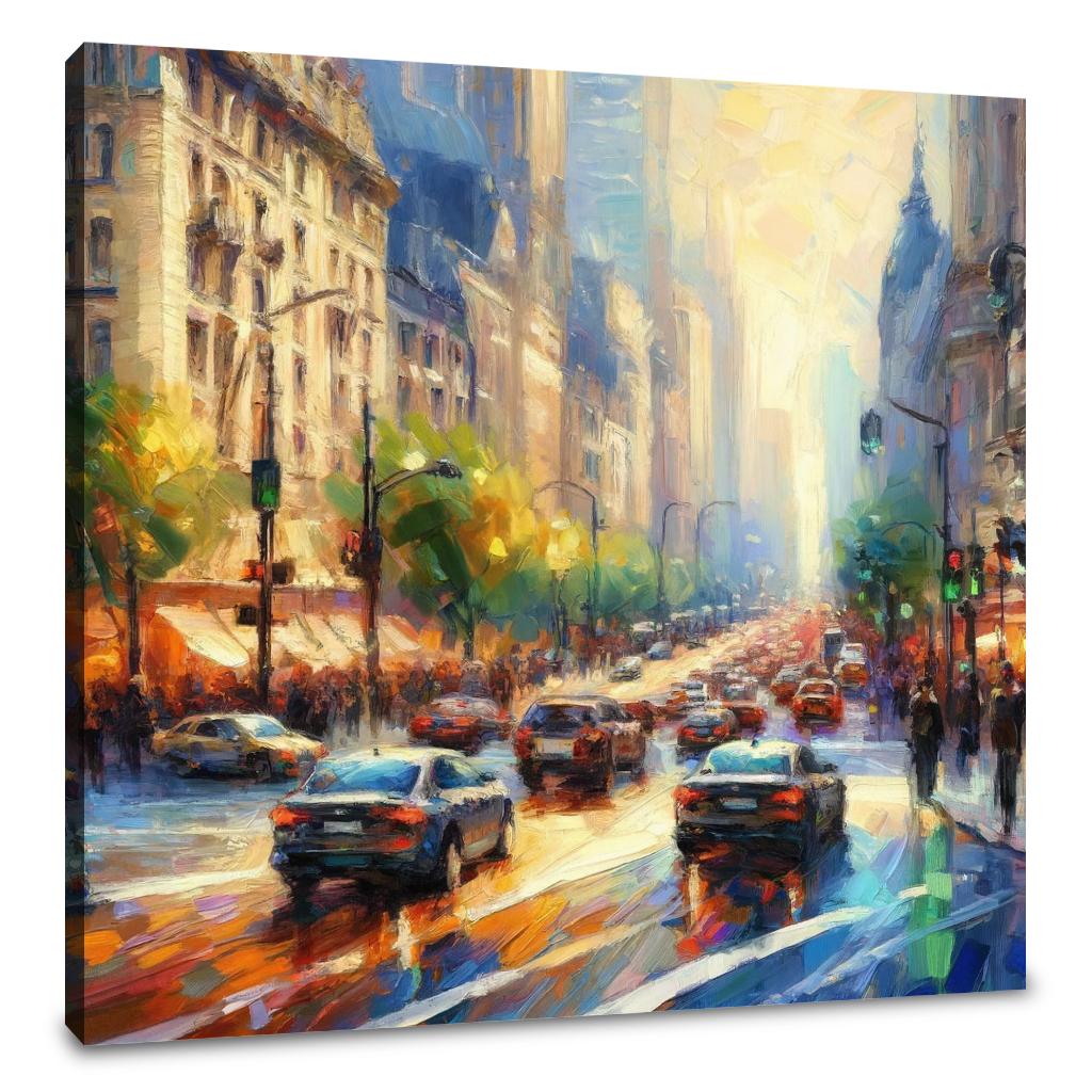City Vibrance Canvas