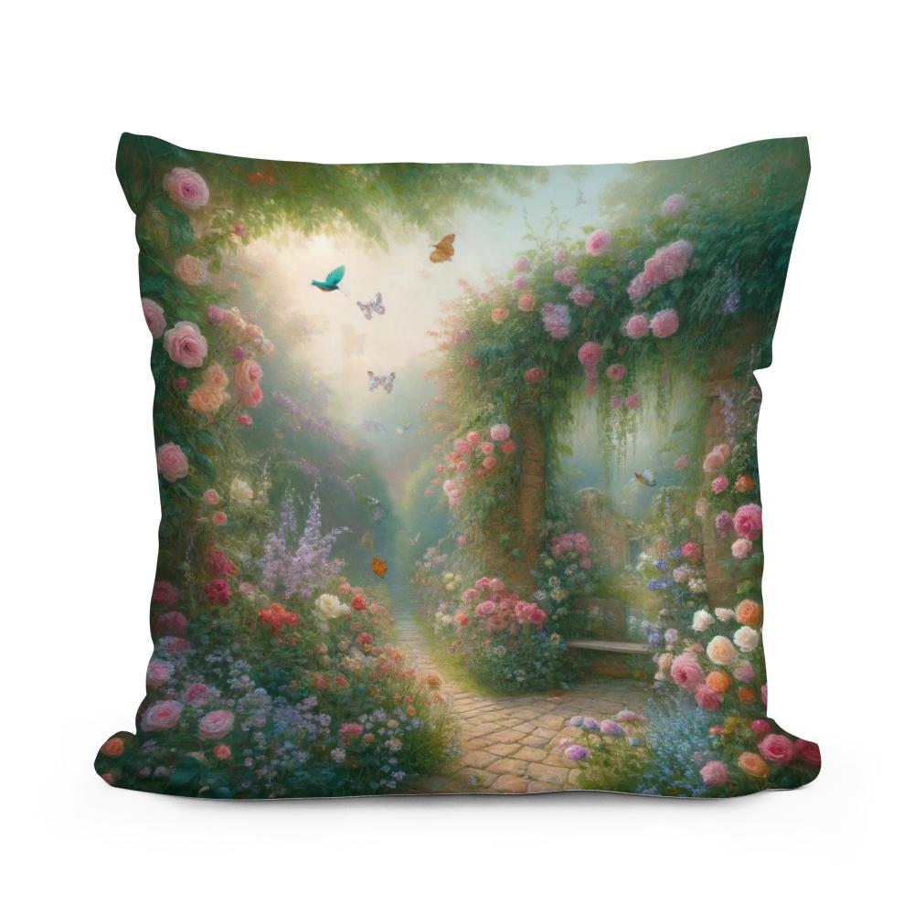 Secret Garden Retreat Cotton Cushion