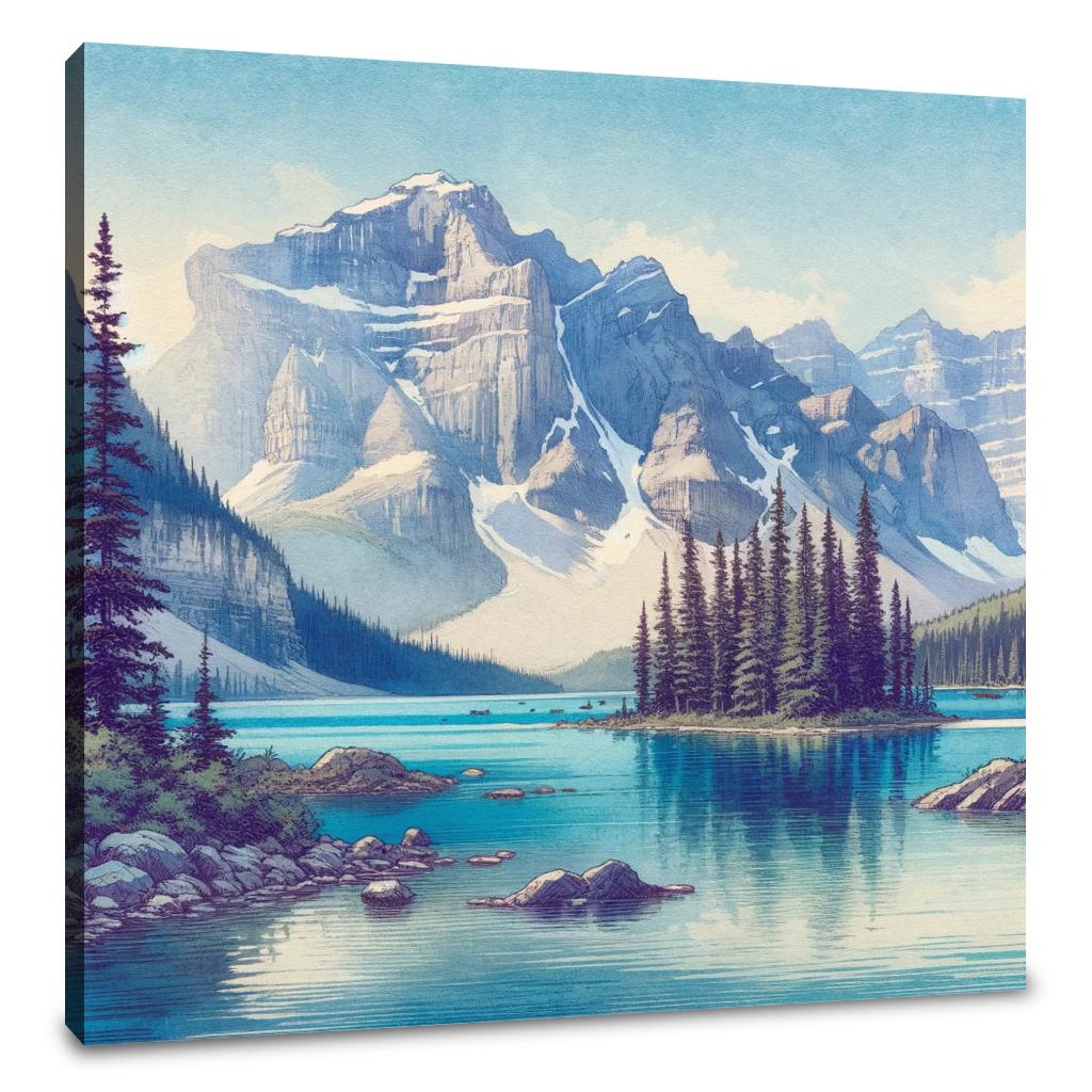 Banff Serenity Canvas