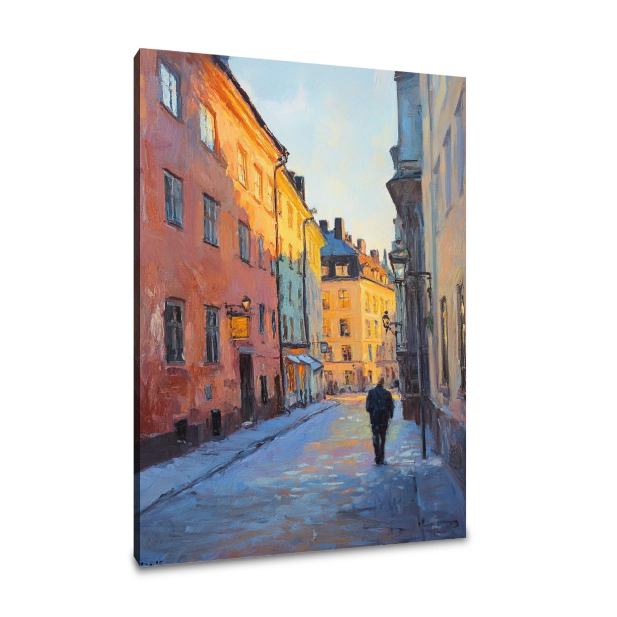 Gamla Stan Golden Canvas
