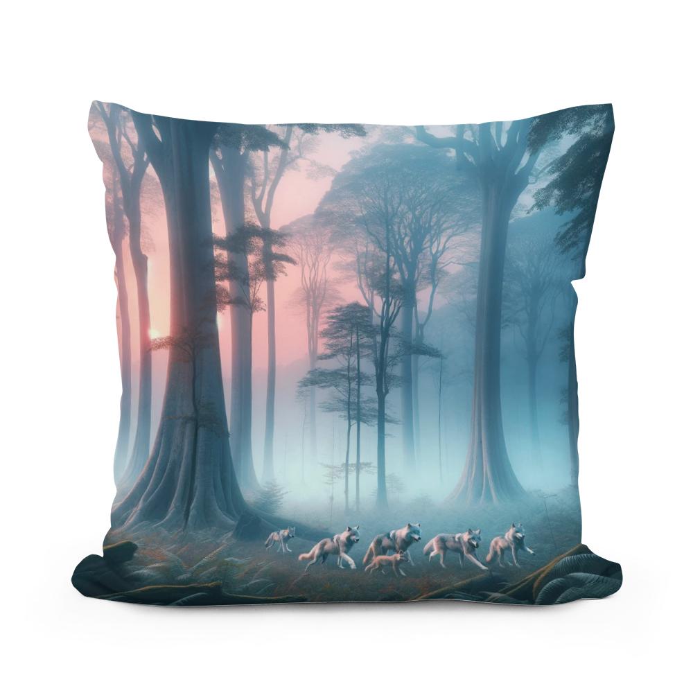 Whispering Meadows Cotton Cushion