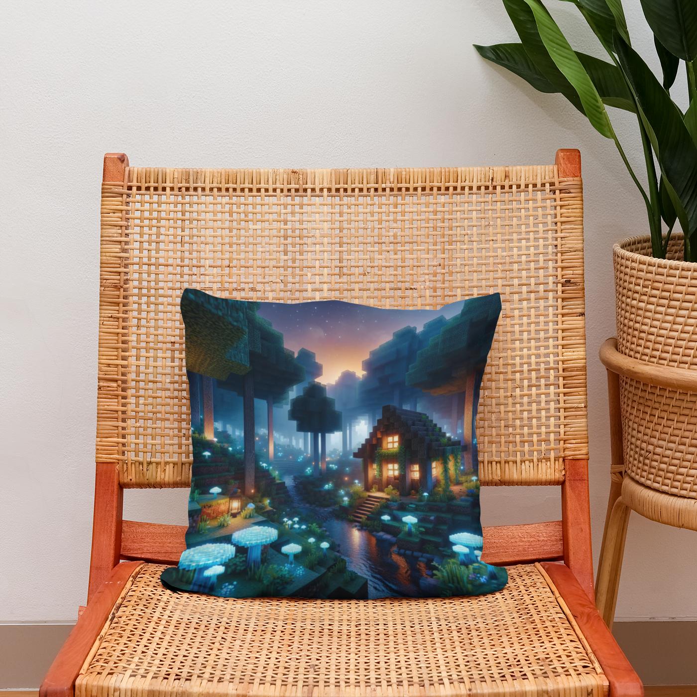 Whisperwood Grove Cotton Cushion