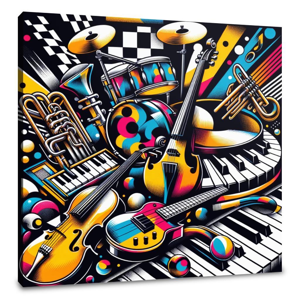 PopArt Orchestra Fusion Canvas