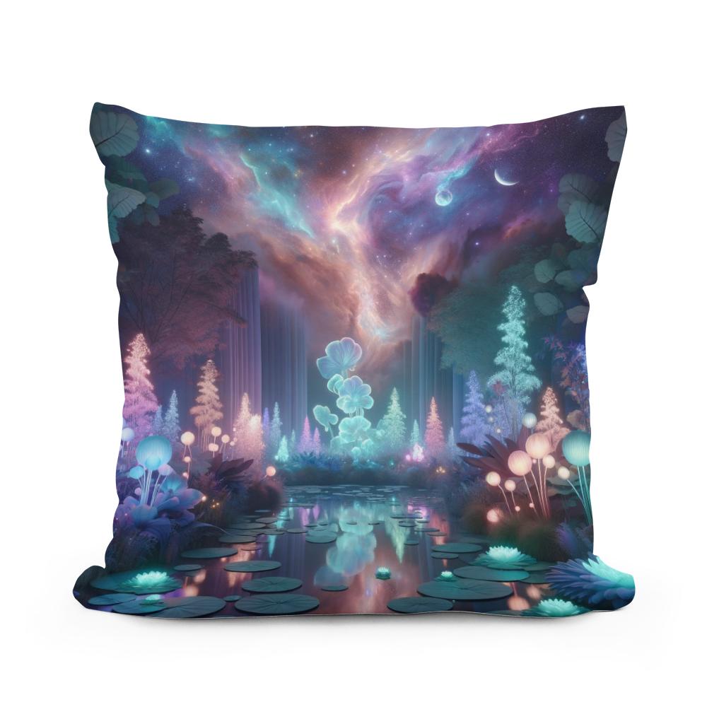 Ethereal Glow Cotton Cushion