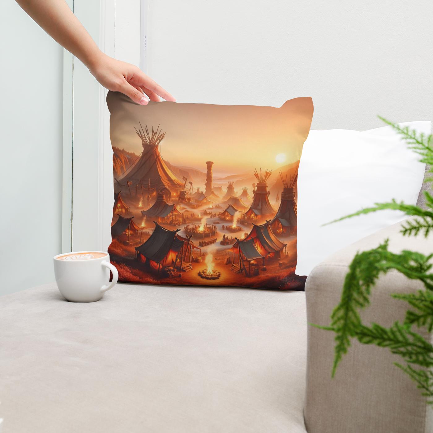 Tauren Twilight Cotton Cushion