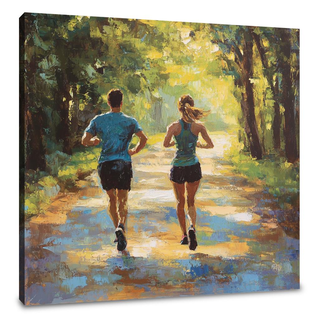 Vitality in Motion Canvas