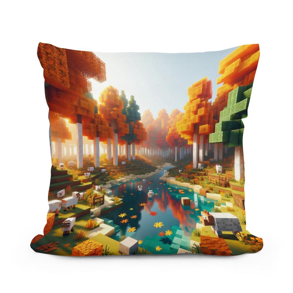 Autumn Reflections Cotton Cushion